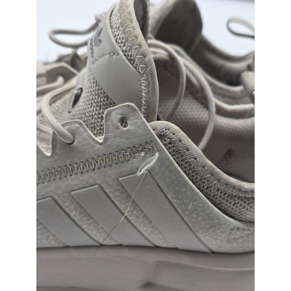 Adidas Originals Running Shoes boys 4 Beige x plr j Mesh Damaged Sneakers EE9876 - Picture 6 of 11